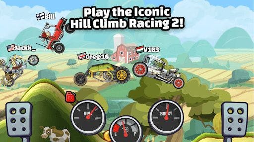 Hill Climb Racing 2 v1.54.0 MOD APK (Money, Moonlander)