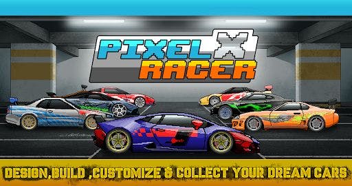 Pixel X Racer: Unlimited Money, Diamonds