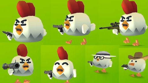 Chicken Gun v3.8.01 MOD APK (Unlimited Money)