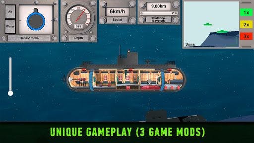 Nuclear War Submarine inc v2.17 MOD APK (Unlimited Money)