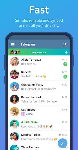Telegram v10.0.5 MOD APK (Premium Unlocked/No ADS)