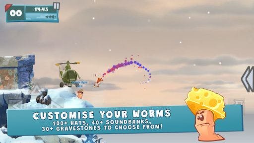 Worms W.M.D: Mobilize v1.2.809093 APK (Full Game)
